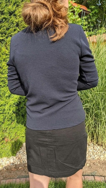 Modré bolero/ sako, m