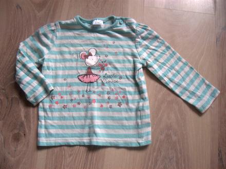 Dievč. tričko f&f, f&f,74