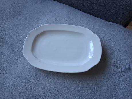 Veľký tanier podnos tácka porcelán, 