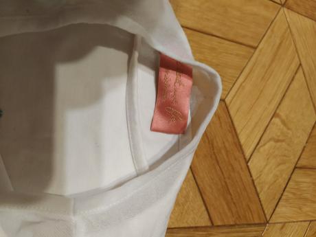 Biele tričko so sieťkou.vel.146/152, 146