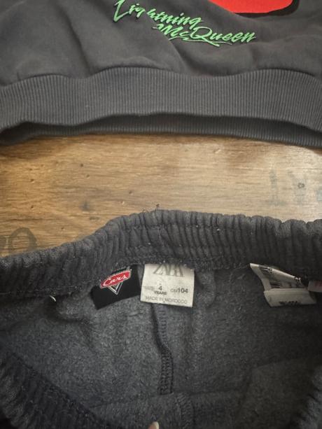 Tepláková súprava cars 2-3roky, zara,92