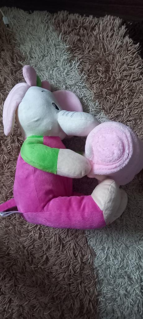 Sloník s dekou 50 cm, 