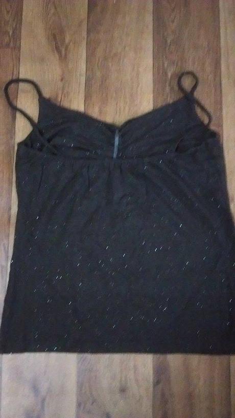 Damske hnede lurexove tielko, m