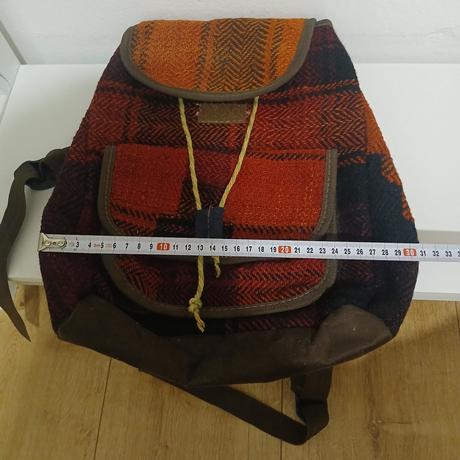 Látkový pestrý ruksak v štýle hippie' s, 