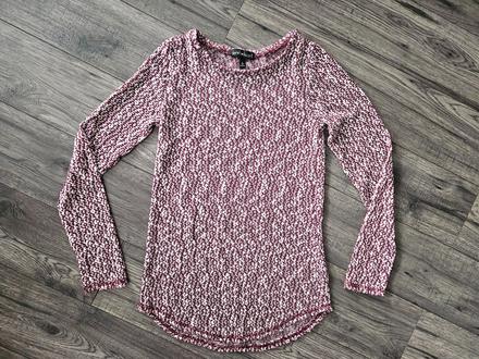 Melírovaný tenký svetrík m/l, l