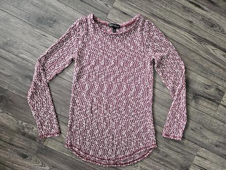 Melírovaný tenký svetrík m/l, l