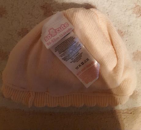 Čiapočka pre dievčatko, veľ. 86/92, pepco,86