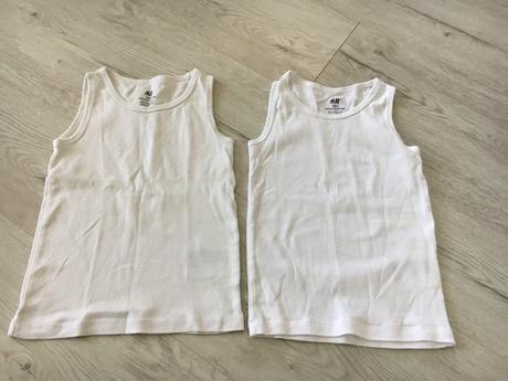 Biele tielka, h&m,98