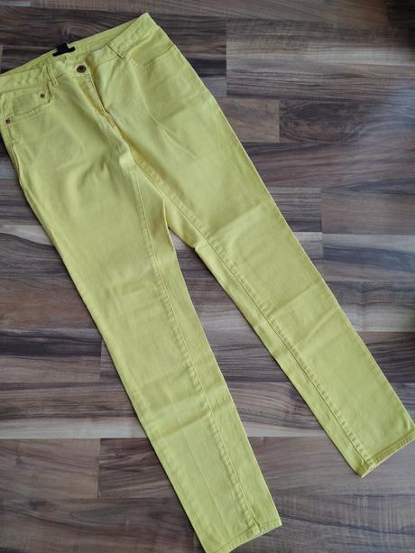 Riflové nohavice, h&m,38