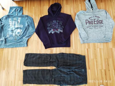 Kapsáčove riflové nohavice v.36/34-xl z rakúska, c&a,xl