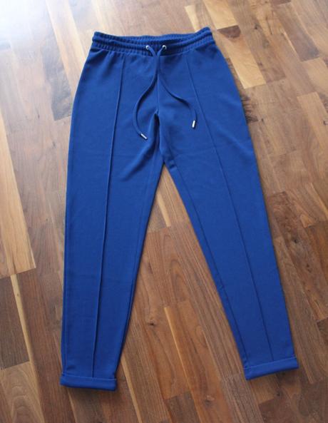 Modré ľahké nohavice, xs