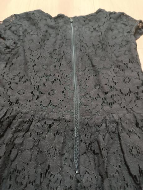 Čierne šaty, h&m,140