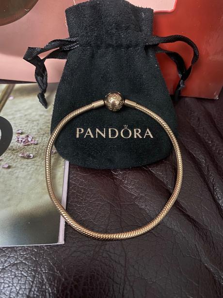 Pandora rosegold naramok, pandora