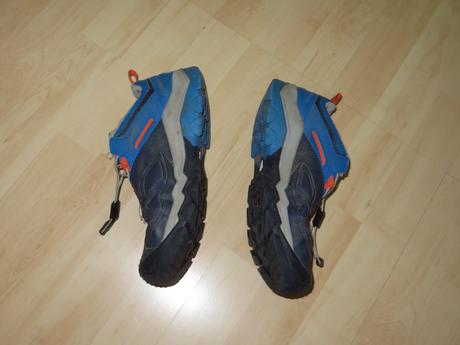 Turistické tenisky - veľ. 37/38 - vn. dl. 24,5 cm, quechua,37