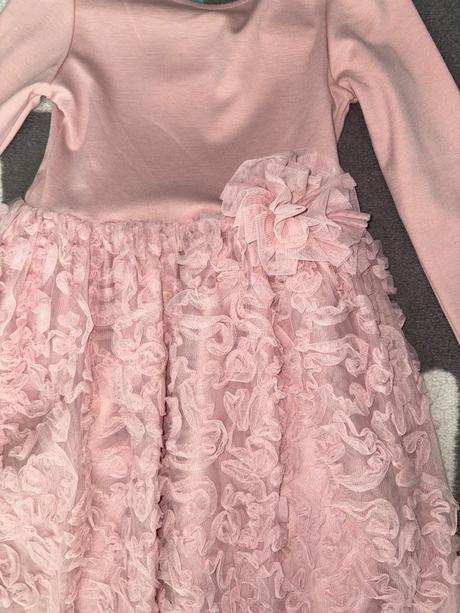 Šaty h&m ružové v.122/128 top stav, h&m,128