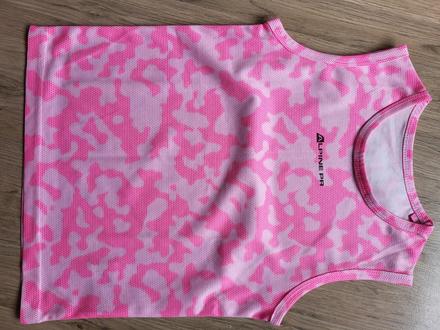 Ružovo-biele tielko, alpine pro,128