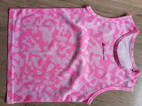 Ružovo-biele tielko, alpine pro,128