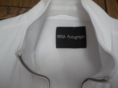 Pánska biela bunda, marks & spencer,l