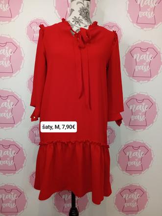 Červené šaty, m