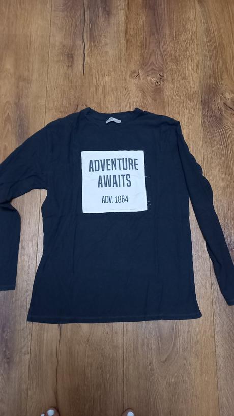 Tricko tmavosede, zara,164