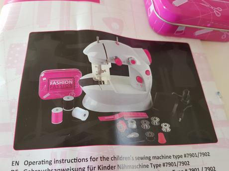 Detský šijací stroj fashion, 