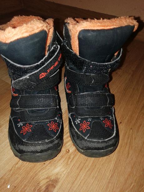 Dievčenské čižmy, alpine pro,26