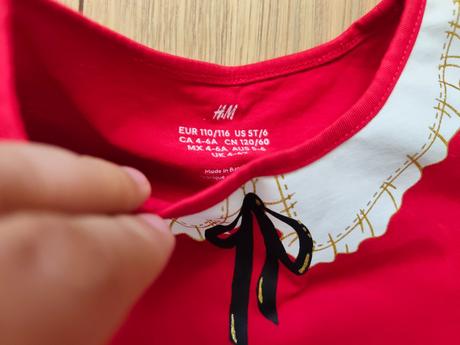 Šaty 110/116, h&m,110