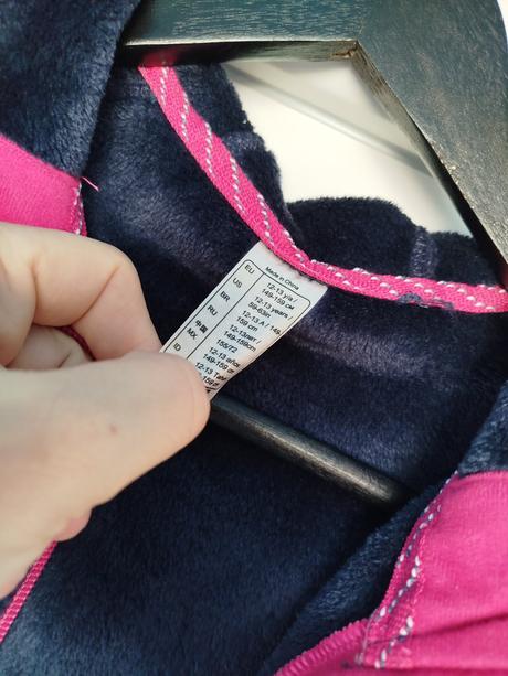 Hrubá mikina, decathlon,146