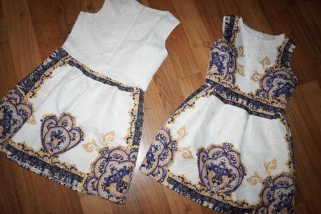 Slavnostne šaty 2 kusy-cena spolu,už len 1 kus, m