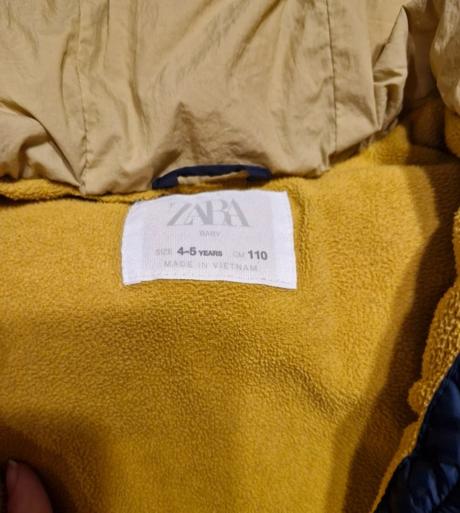 Zimná bunda, zara,110