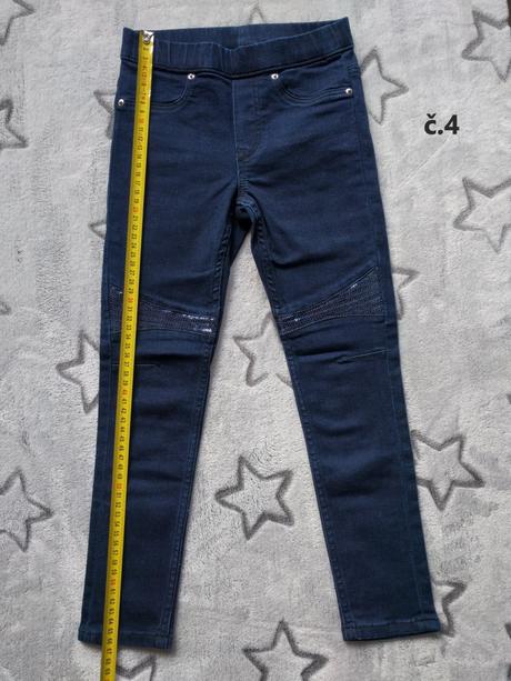 Rifle a jeggings veľ.116/122 - aj po ks, 116