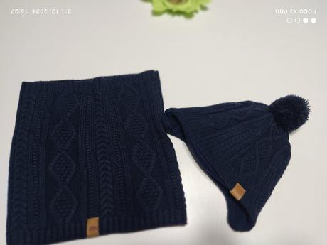 Čiapka a nákrčník 134/153, h&m,134