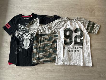 Chlapcenske bavlnene tricka vel. 134/140, palomino,134