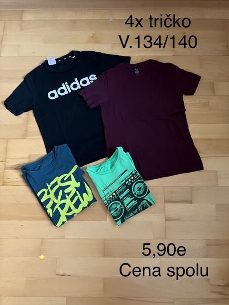 4x tričko, 134