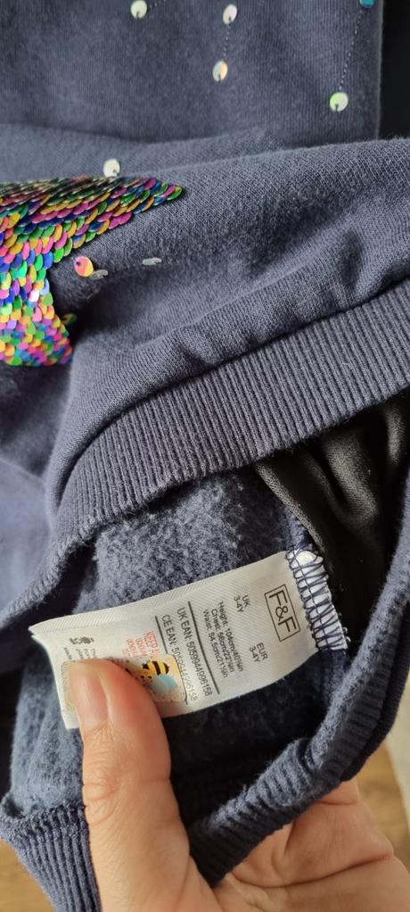 Teplakové šaty v.104, f&f,104