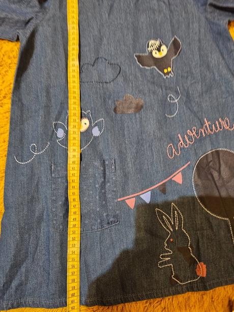 Šaty rifĺové tenké 122, lindex,122