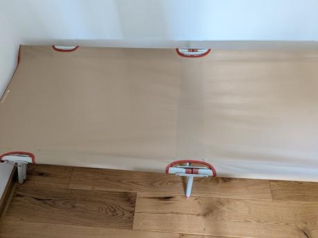 Kempingova posteľ,