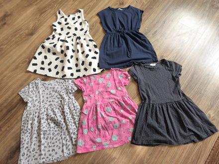 Balík letných šiat, h&m,110