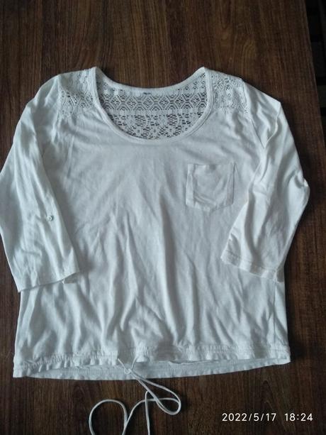 Biely top, takko,m