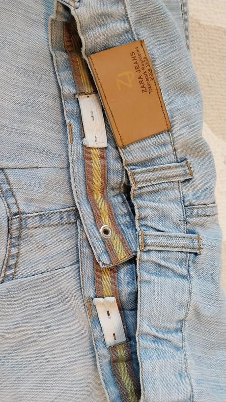 Pudlové tenké rifle 166/122, zara,116