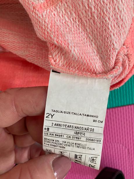 Mikina benetton 2r/90, benetton,92