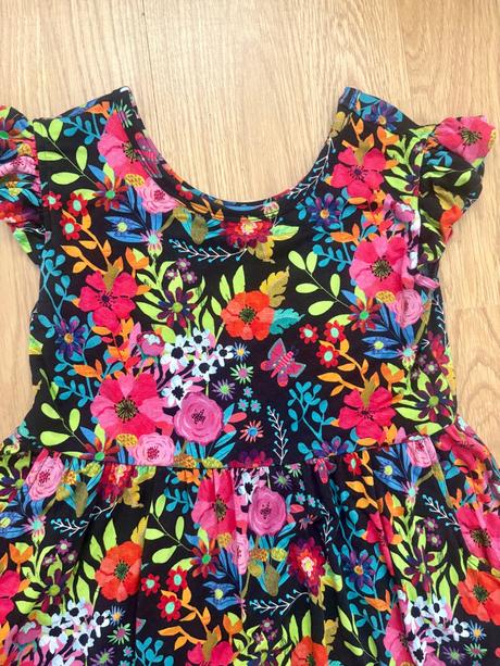 Šaty 134/140 z usa bambusová viskóza, 134