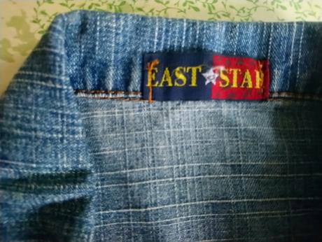 Prechodná riflová bundička, east star, 110-116 cm, 116