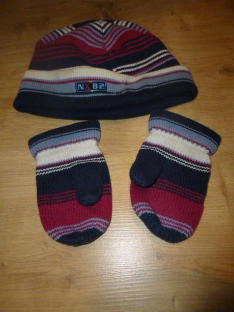 Set čiapka a rukavice, next,98