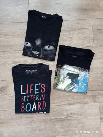 3x tričko (už s poštou), 140–152