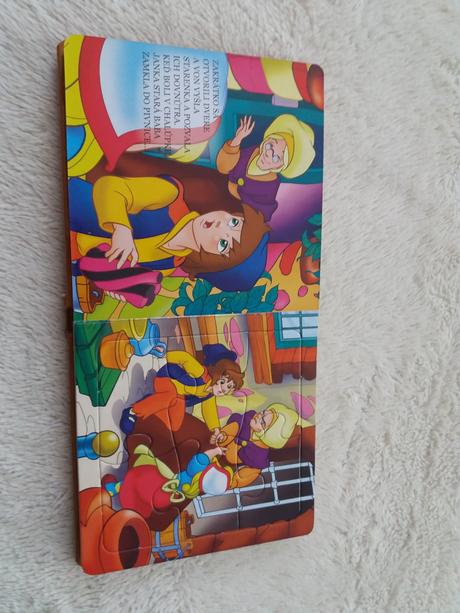 Puzzle kniha janko a marienka, 