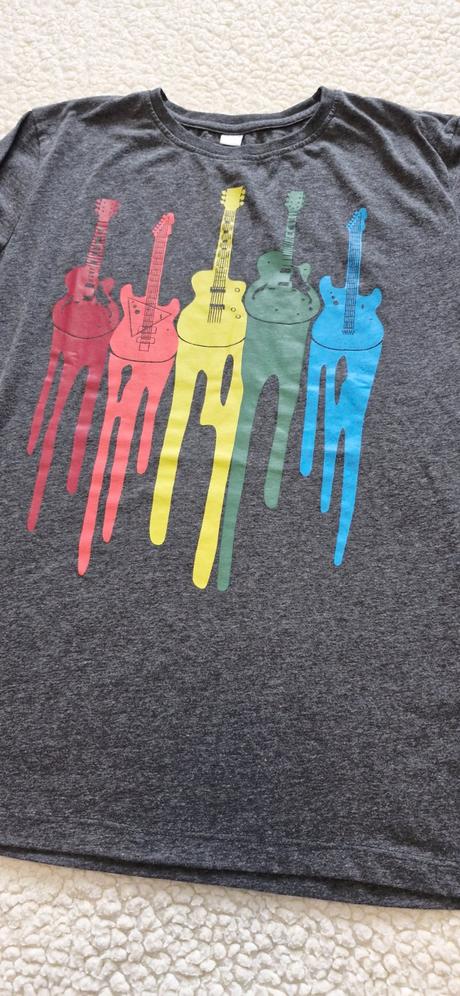 Tričko s gitarami, bonprix,164