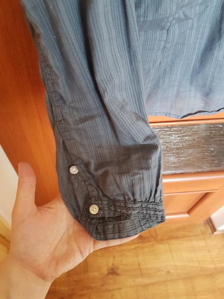 Šedá košeľa h&m veľ. 38, h&m,38