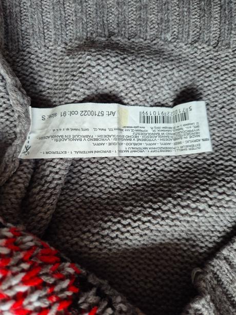 Vianočný pulóver so santom, s