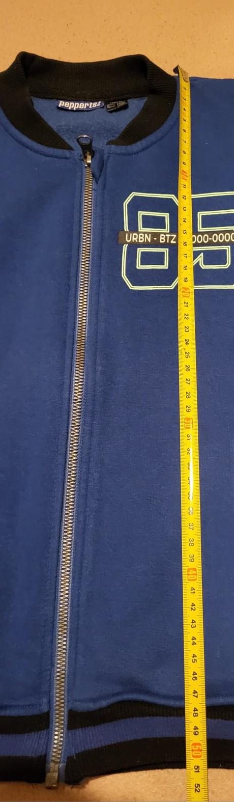 Mikina velk. 134/140, pepperts,134